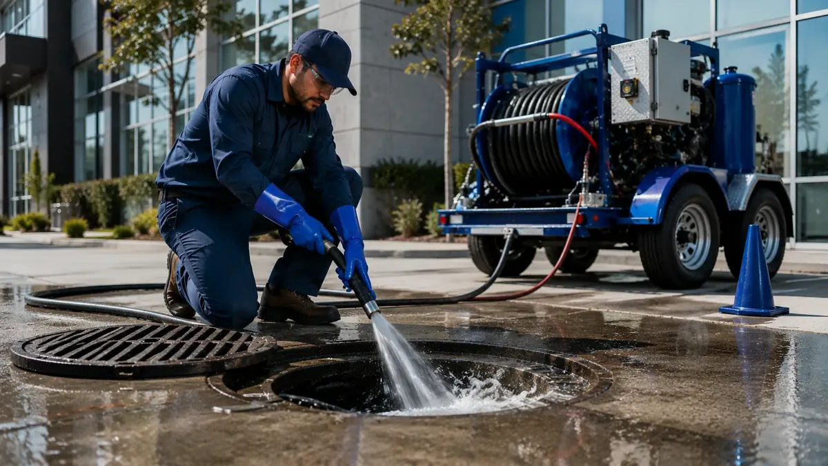 Commercial Hydro Jet Drain Cleaning in Valley Center